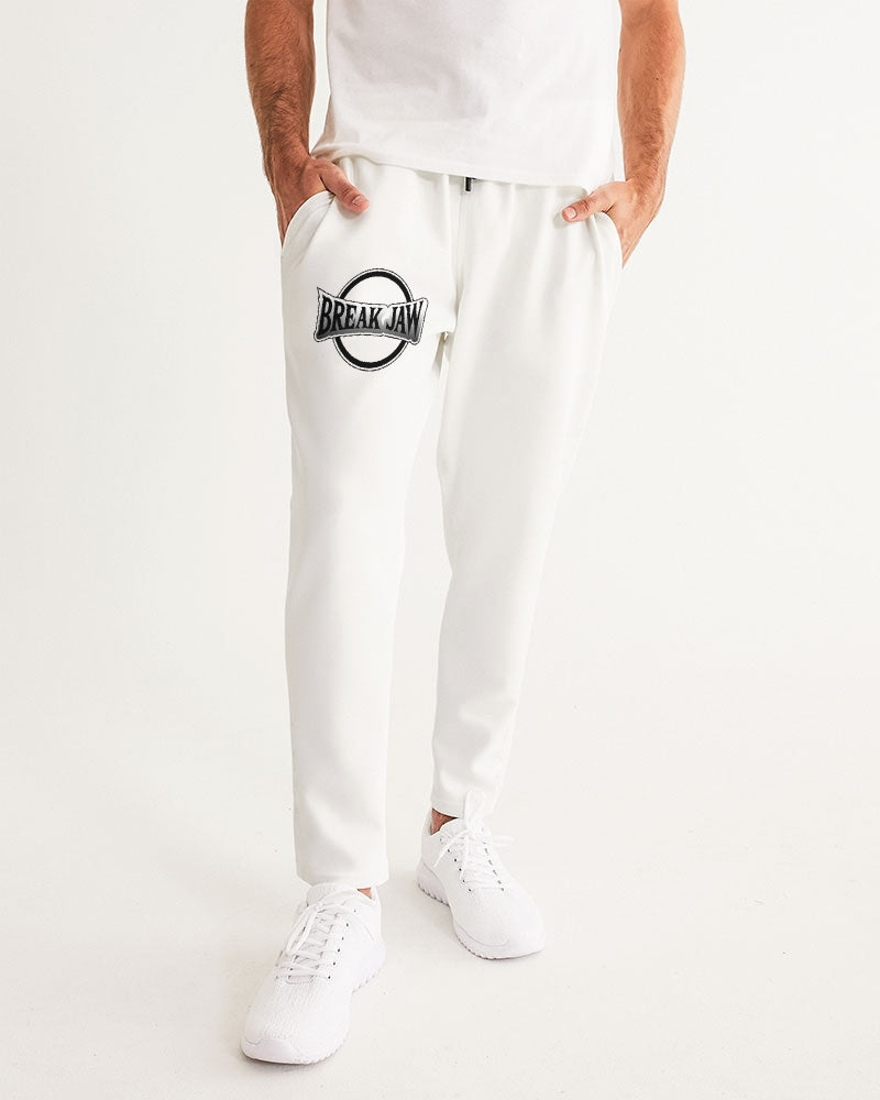 Black Logo Men's All-Over Print Joggers