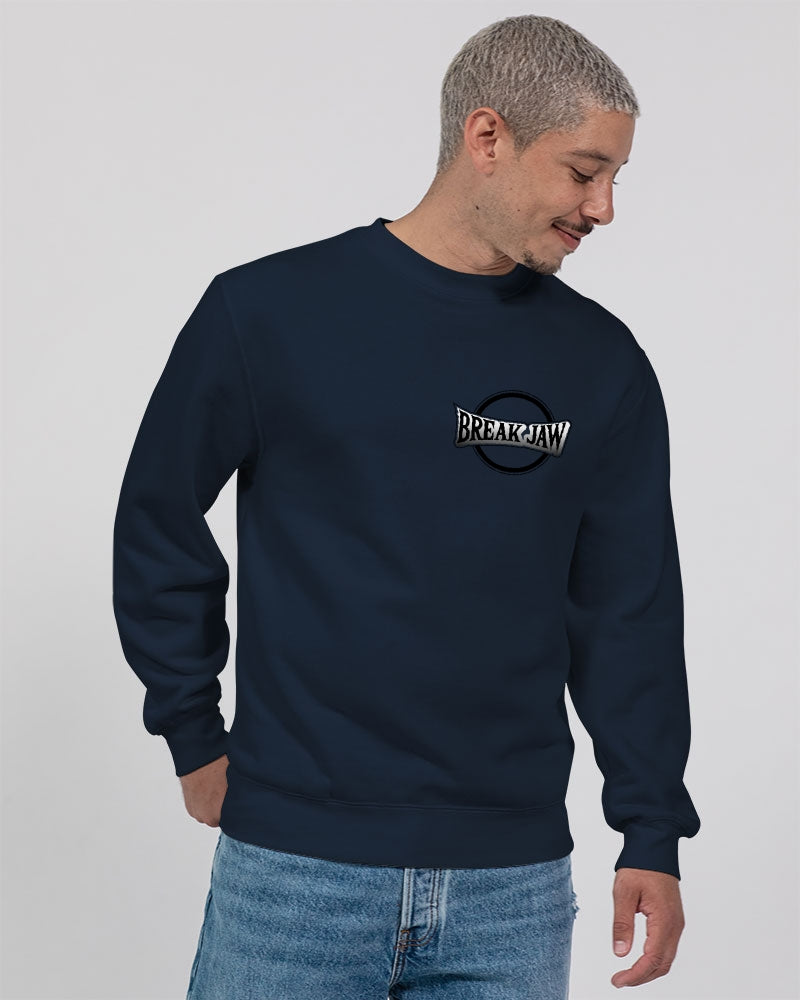 Black Logo Unisex Premium Crewneck Sweatshirt | Lane Seven